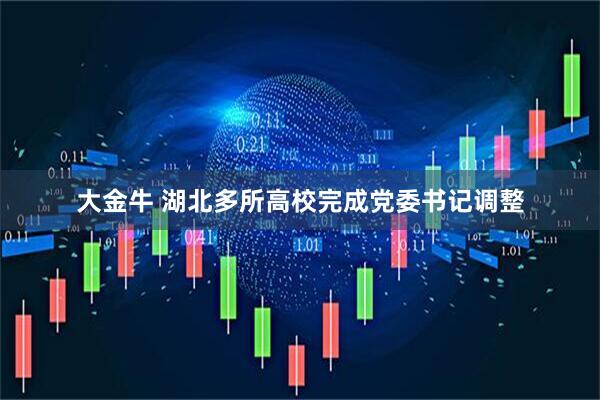 大金牛 湖北多所高校完成党委书记调整